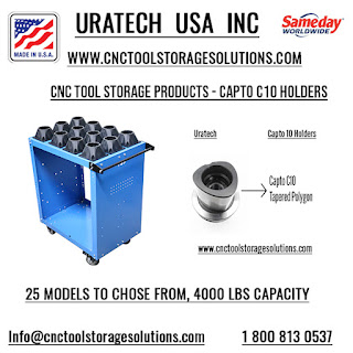 Uratech: High-Quality CNC Tool Storage for CAPTO C10 holders