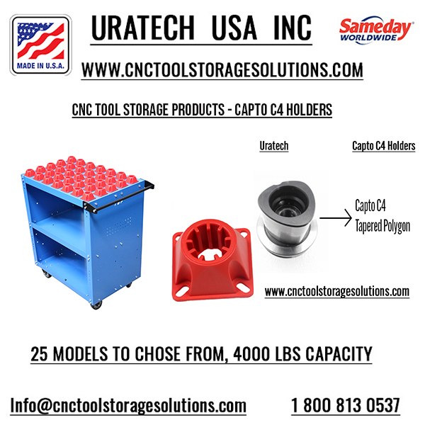 Uratech : High-Quality CNC Tool Storage for CAPTO C4 holders
