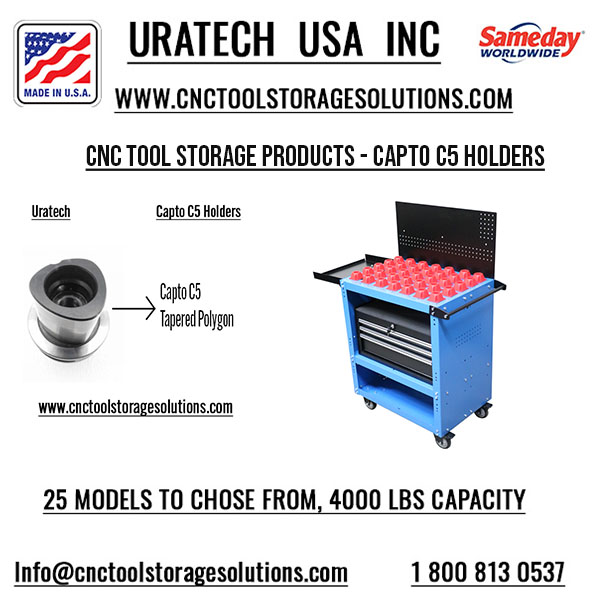 Uratech : High-Quality CNC Tool Storage for CAPTO C5 holders