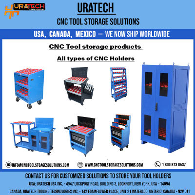 Uratech: High-Quality CNC Tool Storage for CAT 50, BT 50, NMTB 50, DV 50, and ISO 50 Holders