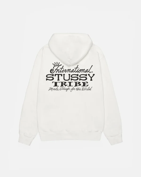 IST HOODIE PIGMENT WHITE DYED