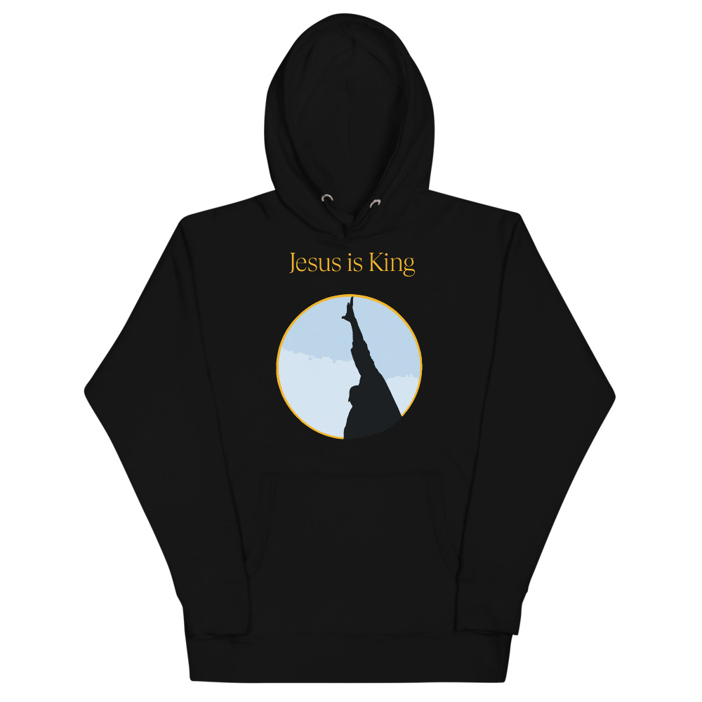 Jesus is King Picture Hoodie