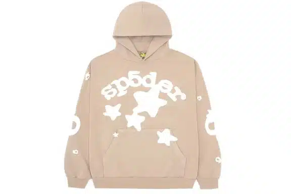 Sp5der-Beluga-Light-Brown-Hoodie